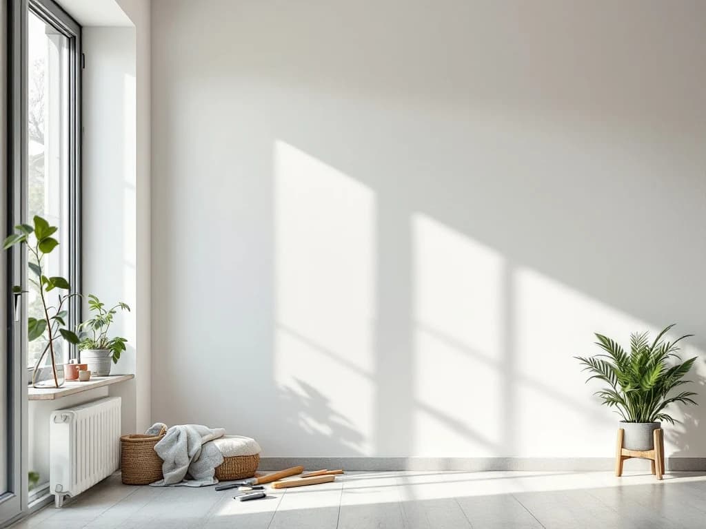 Gletuire mecanizată pentru apartamente