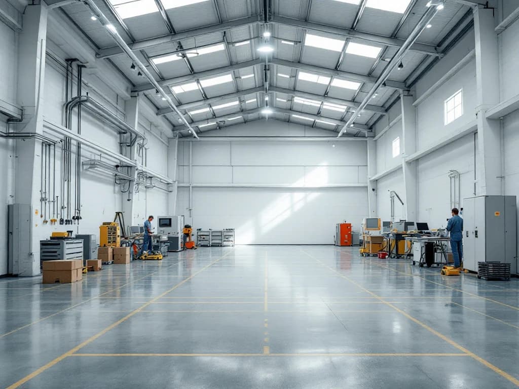 Zugrăveli mecanizate pentru hale și spații industriale